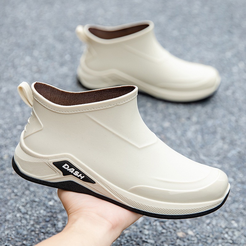 Fishing Boots - أحذية مطر للرجال مقاومة للماء، أحذية