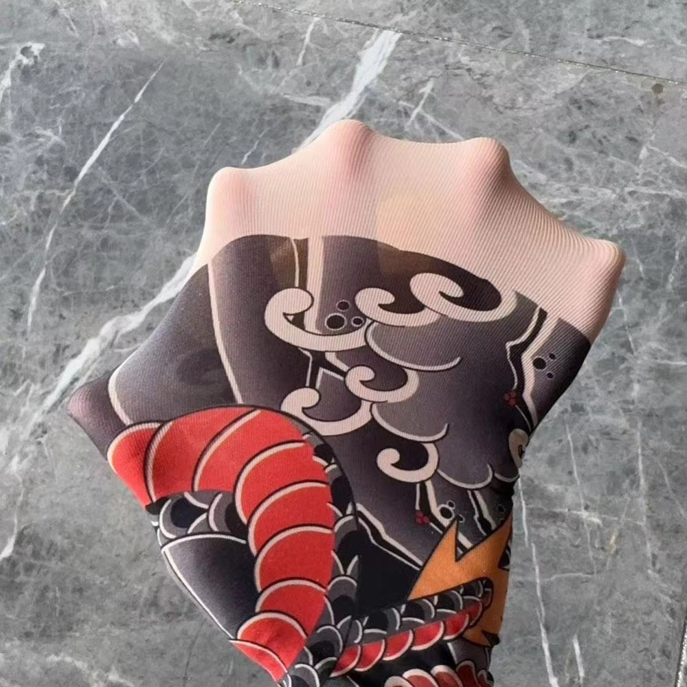 كامل الساق وهمية الوشم الجوارب - مراجعة Fishing Socks وسعره