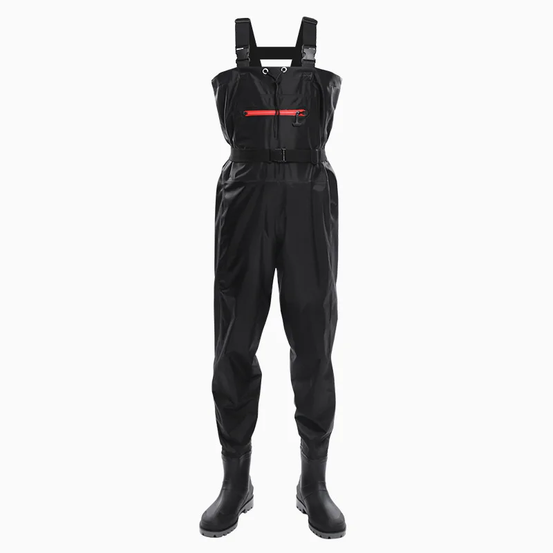 مقاوم للماء خواضون الصدر مع ال - مراجعة Fishing Waders وسعره