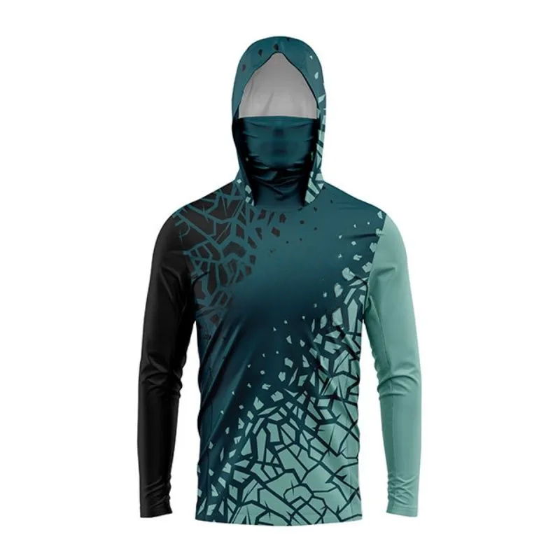 قميص صيد MALFC للرجال بأكمام ط - مراجعة Fishing Shirt Uv Protection وسعره