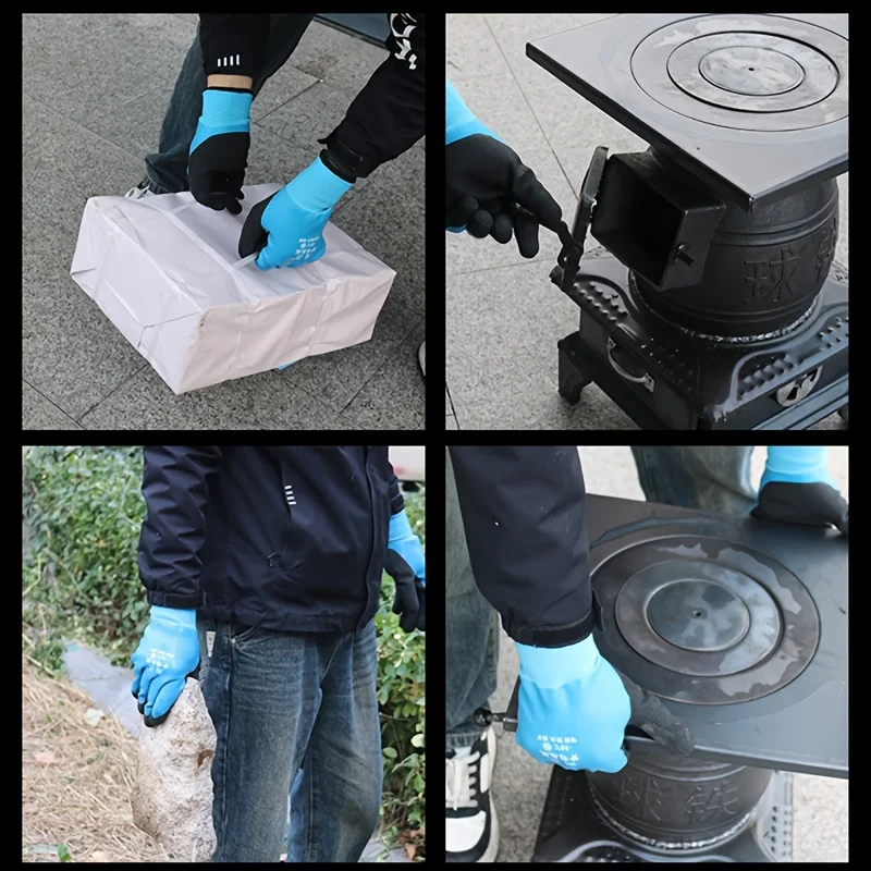 قفازات ميكانيكية شتوية مقاومة  - مراجعة Fishing Gloves وسعره